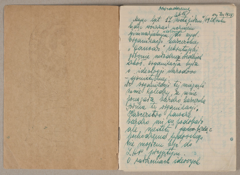 zeszyt 3 - okładka i [strona 1]