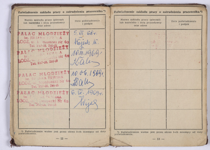 Strona 12 i 13. Fotografia wykonana w ramach Programu Operacyjnego Polska cyfrowa – projekt www.muzeach.