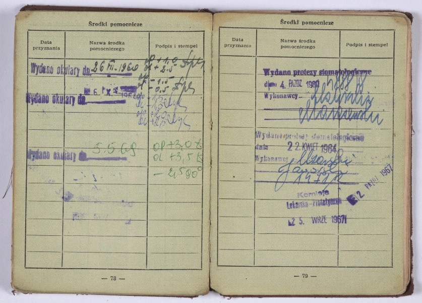 Strona 78 i 79. Fotografia wykonana w ramach Programu Operacyjnego Polska cyfrowa – projekt www.muzeach.