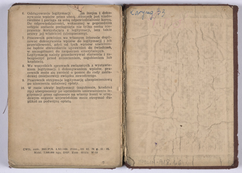 Strona 114 i okładka tylna [strona 2]. Fotografia wykonana w ramach Programu Operacyjnego Polska cyfrowa – projekt www.muzeach.