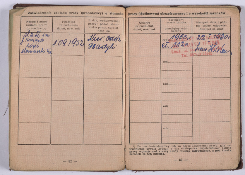 Strona 82 i 83. Fotografia wykonana w ramach Programu Operacyjnego Polska cyfrowa – projekt www.muzeach.