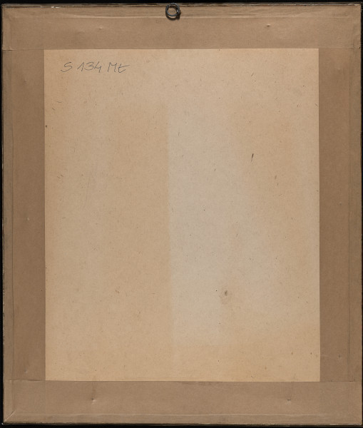 Odwrocie obrazu z wizerunkiem Elżbiety z Radziwiłłów Potockiej