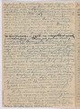 Ujęcie rewersu, lewej strony. List 2-kartowy, bifolium. Wszystkie strony zapisane. Papier tzw. czysty.