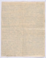 Ujęcie rewersu. 2 karta. List 5-kartowy. Karty są jednostronnie zapisane. Papier tzw. czysty.