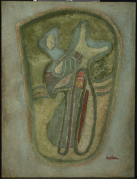 Ujęcie lica. Kompozycja abstrakcyjno-figuralna.