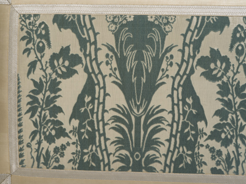 zbliżenie na obicie siedziska