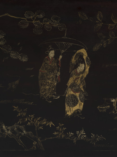 zbliżenie na dekorację blatu