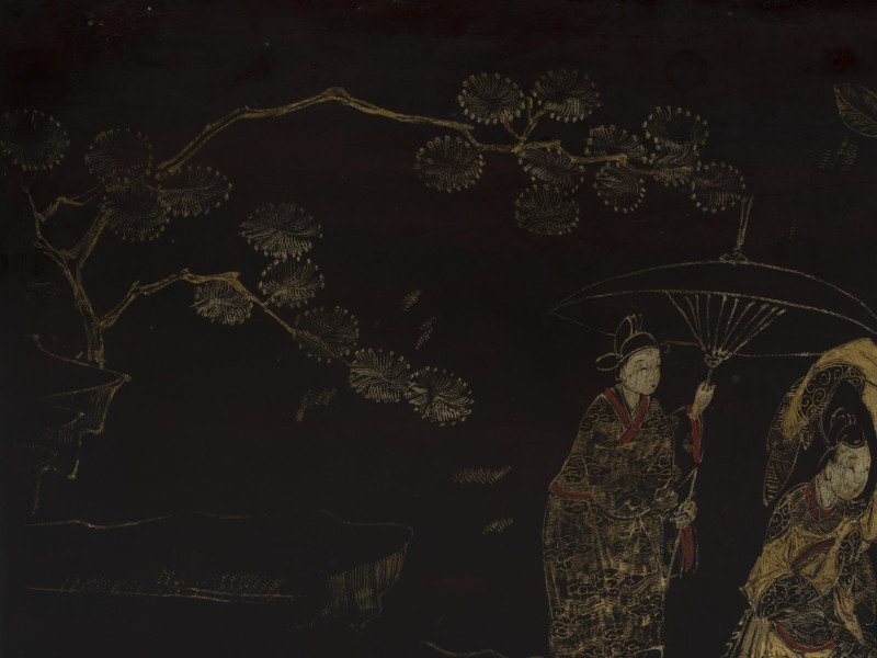 zbliżenie na dekorację blatu