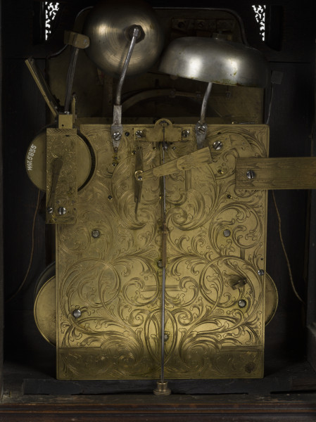 zbliżenie na mechanizm zegara