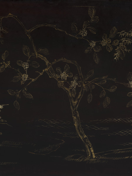 zbliżenie na dekorację blatu