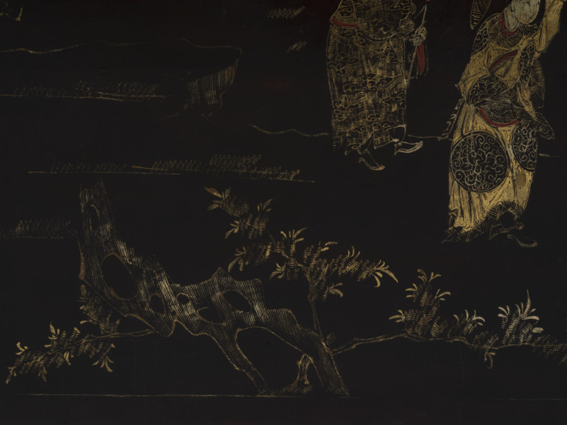 zbliżenie na dekorację blatu