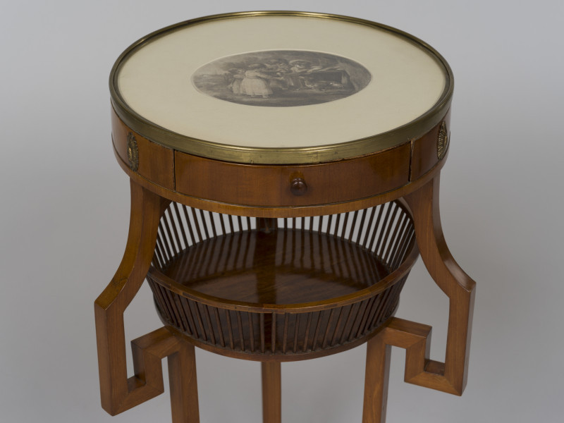 zbliżenie na wykończenie szuflady