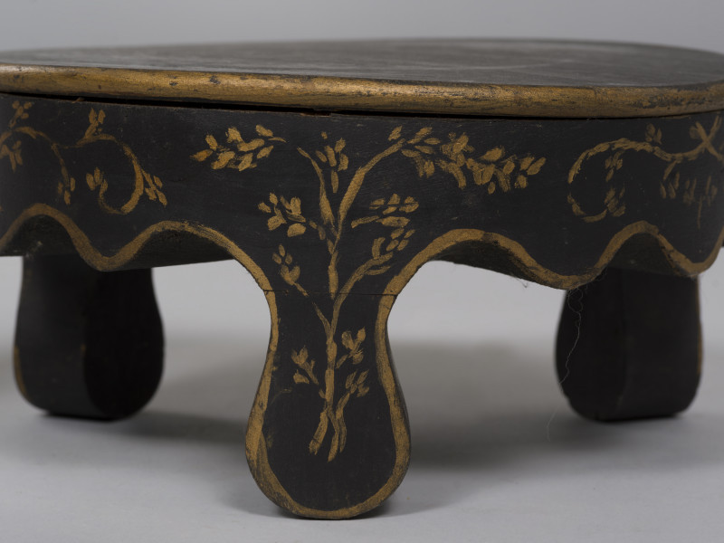 zbliżenie na dekorację nóżki