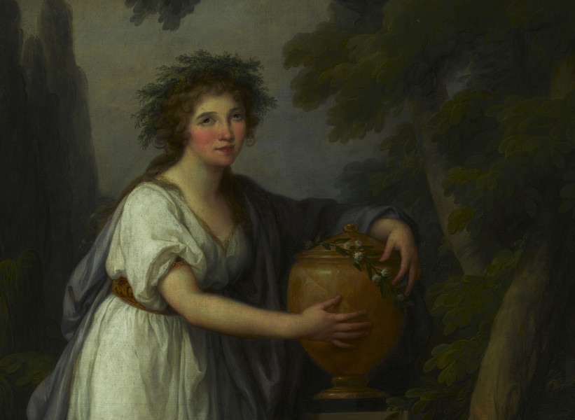 fragment lica obrazu