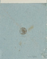 rysunek - ujęcie z tyłu; Na verso ołówkiem numer rosyjski: o 17972; brunatna pieczęć: Museum Stettin i data ołówkiem: 1907