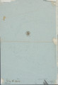 rysunek - ujęcie z tyłu; Na verso piórem w tonie brunatnym: X. 24.; No 3276; ołówkiem: P.D. 841; nr rosyjski starty; M 17945/30; MNW 190768; brunatna pieczęć Museum Stettin i data ołówkiem: 1907; ob. nr inw. ołówkiem: MNS/Rys/612