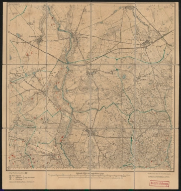 Mapa drukowana 872 Reinfeld I - Ujęcie z przodu; Mapę 872 Reinfeld I opracowano i wydano w 1889/1909, a skorygowano w 1924 roku. Obejmuje obszar w pobliżu miejscowości Reinfeld, Kreis Schivelbein, Reg. Bez. Köslin, Prov. Pommern, dziś Bierzwnica, pow. świdwiński, woj. zachodniopomorskie, Polska. Jest jednym z trzech zachowanych egzemplarzy arkusza przedwojennej mapy topograficznej oznaczonego godłem 872 (ale inne wydanie), zawierającym dane o lokalizacji obiektów i ich nazw w zasobie archiwalnym Flurnamen Sammlung. Na drukowanej mapie ręcznie naniesiono warstwę z numeracją obiektów fizjograficznych odnoszących się do miejscowości: Simmatzig, dziś Smardzko; Alt Schlage, dziś Sława; Gumtow, dziś Chomętowo; Klützkow, dziś Kluczkowo; Ziezeneff, dziś Cieszeniewo; Repzin, dziś Rzepczyno; Charlottenhof Gut, dziś Bierzwnica (część); Wartenstein, dziś Przyrzecze; Brunow, dziś Bronowo.