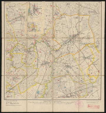 drukowana mapa 319 Peest II - Ujęcie z przodu; Mapę 319 Peest II opracowano w 1889, a dodrukowano w 1925 roku. Obejmuje obszar w pobliżu miejscowości Peest, Kreis Schlawe, Reg. Bez. Köslin, Prov. Pommern, dziś Pieszcz, pow. sławieński, woj. zachodniopomorskie, Polska. Jest jedynym zachowanym egzemplarzem arkusza przedwojennej mapy topograficznej oznaczonego godłem 319, zawierającym dane o lokalizacji obiektów i ich nazw w zasobie archiwalnym Flurnamen Sammlung. Na drukowanej mapie ręcznie naniesiono warstwę z numeracją obiektów fizjograficznych odnoszących się do miejscowości: Pennekow, dziś Pieńkowo; Pustamin, dziś Postomino; Peest; Thyn, dziś Tyń; Wilhelmine, dziś Wilkowice; Stemnitz, dziś Staniewice; Nitzlin, dziś Nosalin; Alt, Neu Paalow, dziś Pałowo, Pałówko; Koccejendorf, dziś Radosław; Freetz, dziś Wrześnica.