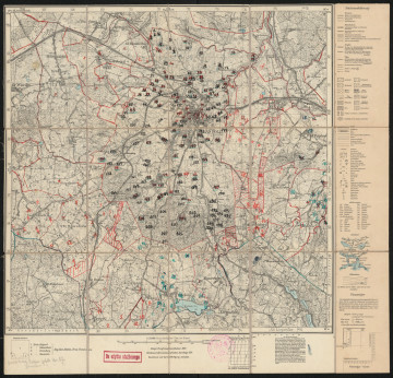Mapa drukowana 873 Bad Polzin II - Ujęcie z przodu; Mapę 873 Bad Polzin II opracowano i wydano w 1889, a skorygowano w 1924 roku. Obejmuje obszar w pobliżu miejscowości Bad Polzin, Kreis Belgard, Reg. Bez. Köslin, Prov. Pommern, dziś Połczyn-Zdrój, pow. świdwiński, woj. zachodniopomorskie, Polska. Jest jednym z trzech zachowanych egzemplarzy arkusza przedwojennej mapy topograficznej oznaczonego godłem 873 (ale inne wydanie), zawierającym dane o lokalizacji obiektów i ich nazw w zasobie archiwalnym Flurnamen Sammlung. Na drukowanej mapie ręcznie naniesiono warstwę z numeracją obiektów fizjograficznych odnoszących się do miejscowości: Hohenwardin, dziś Wardyń Górny; Bad Polzin; Jagertow, dziś Ogartowo; Alt, Neu Sanskow, dziś Zajączkowo, Zajączkówko; Vorbruch, dziś Rzęsna; Alt Hütten, dziś Dobino; Kavelsberg, dziś Ogrodno; Gr., Kl. Poplow, dziś Popielewo, Popielewko; Bramstädt, dziś Toporzyk; Klockow, dziś Kłokowo; Gauerkow, dziś Gaworkowo.