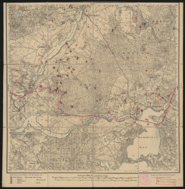 drukowana mapa 616 Sommin II - Ujęcie z przodu; Mapę 616 Sommin II opracowano w 1875, a wydano w 1877 roku. Obejmuje obszar w pobliżu miejscowości Sommin, Kreis Bütow, Reg. Bez. Köslin, Prov. Pommern, dziś Sominy, pow. bytowski, woj. pomorskie, Polska Jest jedynym zachowanym egzemplarzem arkusza przedwojennej mapy topograficznej oznaczonego godłem 616, zawierającym dane o lokalizacji obiektów i ich nazw w zasobie archiwalnym Flurnamen Sammlung. Na drukowanej mapie ręcznie naniesiono warstwę z numeracją obiektów fizjograficznych odnoszących się do miejscowości: Zerrin, dziś Sierzno; Klonschen, dziś Kłączno; Stüdnitz, dziś Studzienice; Pschywors, dziś Przewóz; Sommin.