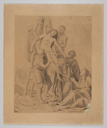 R/5596/ML R/5596/ML - Scena religijna - zdjęcie z krzyża.