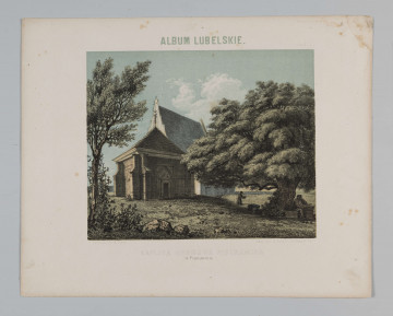 S/G/484/ML - Widok kaplicy grobowej w Piotrawinie.