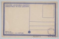 ML/H/3203/2 - Pocztówka z serii XVI – „Typy Żołnierskie” wg rysunku Leopolda Gottlieba. Przedstawia postać siedzącego żołnierza wspartego o karabin, w czapce z odwróconym do tyłu daszkiem. Kurtka spięta pasem. Ujęcie w pionie. W l. d. rogu podpis autora rysunku i data powstania. U dołu prawej krawędzi rysunku okrągła pieczęć Komendy Legionów Polskich – I Brygady Piłsudskiego, 2. Pułku Piechoty. Na odwrocie karta sygnowana znakiem „NKN” (Naczelny Komitet Narodowy). Linatura w kolorze ciemnoniebieskim. Miejsce na korespondencje, adres i znaczek pocztowy. Napisy informacyjne ciemnoniebieskim drukiem. Brak obiegu pocztowego.