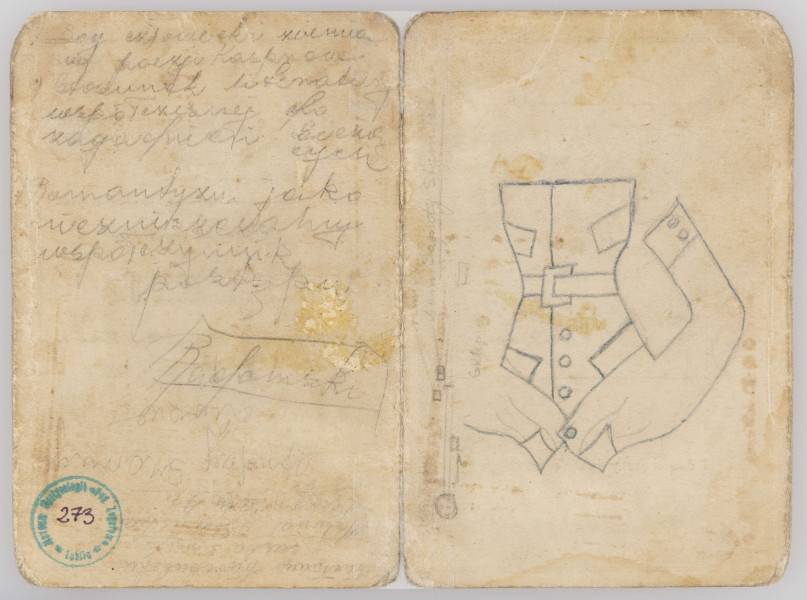 ML/MART/273 - Legitymacja uczniowska Prywatnej Żeńskiej Szkoły Średniej Ogólnokształcącej im. Heleny Czarnieckiej w Lublinie wystawiona na nazwisko Kwiatkowska Marja, legitymacja nr 152 na rok szkolny 1934/1935, 