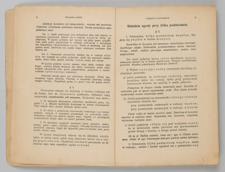 ML/MART/184 - Gramatyka języka łacińskiego. Cz. 2, Składnia / Z. Samolewicz, T. Sołtysik. - Wyd. 15. - Lwów ; Warszawa : Książnica - Atlas, 1924. - [2], 256 s. ; 24 cm.