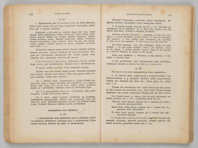 ML/MART/184 - Gramatyka języka łacińskiego. Cz. 2, Składnia / Z. Samolewicz, T. Sołtysik. - Wyd. 15. - Lwów ; Warszawa : Książnica - Atlas, 1924. - [2], 256 s. ; 24 cm.