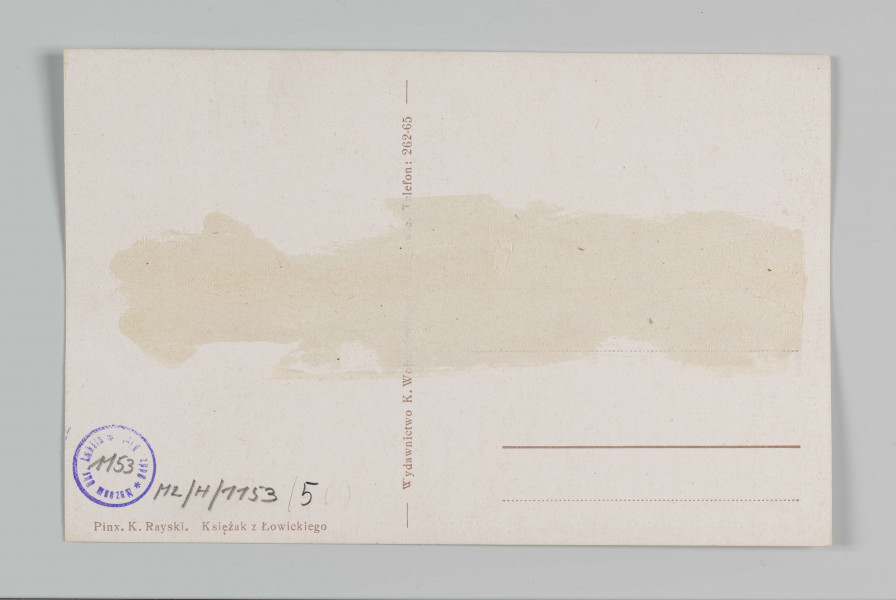 ML/H/1153/5 - Pocztówka barwna z serii 