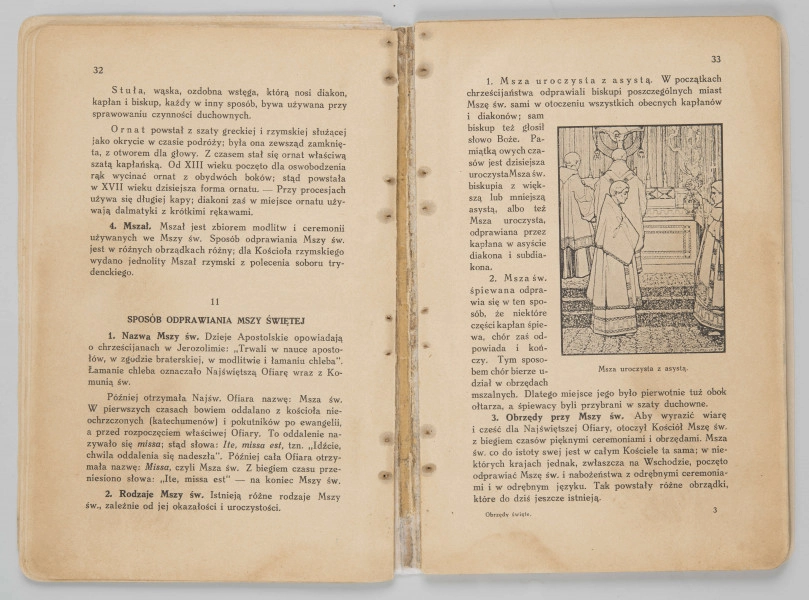 ML/MART/183 - Obrzędy święte : podręcznik do nauki religii dla uczniów gimnazjum : klasa 1 / Z. Baranowski ; J. Noryśkiewicz. - Poznań : Księgarnia Św. Wojciecha, 1936. - 124 s. : il. ; 22 cm.
Brak tylniej okładki.