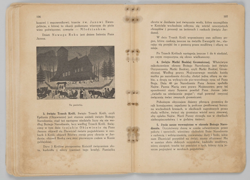ML/MART/183 - Obrzędy święte : podręcznik do nauki religii dla uczniów gimnazjum : klasa 1 / Z. Baranowski ; J. Noryśkiewicz. - Poznań : Księgarnia Św. Wojciecha, 1936. - 124 s. : il. ; 22 cm.
Brak tylniej okładki.