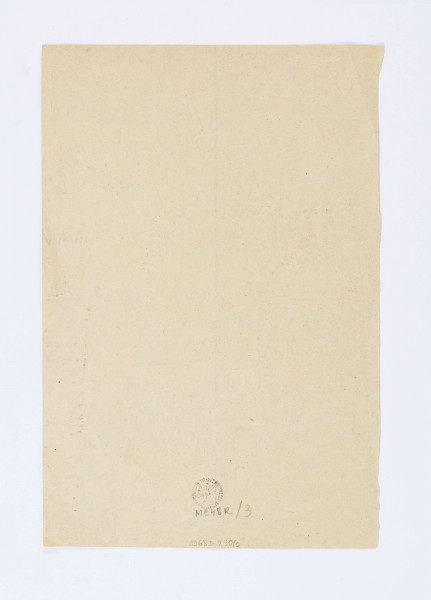 Józef Czechowicz, kaplica na zamku, 1932, rękopis,  k. 4 recto
Tekst zapisany odrecznie na arkuszu kremowego papieru. W prawym dolnym rogu podpis Józefa Czechowicza z charakterystycznym splotem liter 