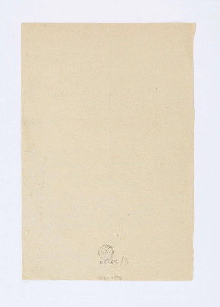 Józef Czechowicz, kaplica na zamku, 1932, rękopis,  k. 4 recto
Tekst zapisany odrecznie na arkuszu kremowego papieru. W prawym dolnym rogu podpis Józefa Czechowicza z charakterystycznym splotem liter 