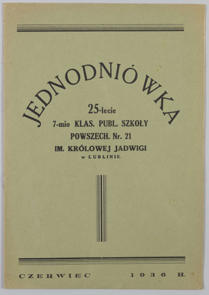 ML/H/P/121 - Jednodniówka 