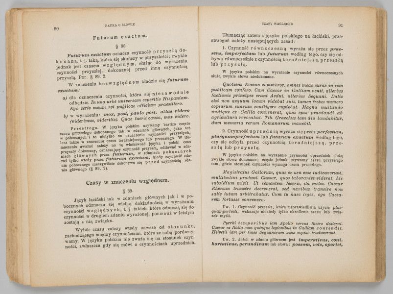 ML/MART/184 - Gramatyka języka łacińskiego. Cz. 2, Składnia / Z. Samolewicz, T. Sołtysik. - Wyd. 15. - Lwów ; Warszawa : Książnica - Atlas, 1924. - [2], 256 s. ; 24 cm.