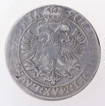 Aw. W tondzie ujętym pojedynczym otokiem perełkowym herb miasta. W otoku legenda poprzedzona rozetką:
*MO:NO:CIVII:SANGALLENSIS*1621

Rw. W tondzie ujętym pojedynczym otokiem perełkowym ukoronowany, dwugłowy Orzeł. Legenda dookolna rozdzielona na górze przez koronę:
SOLI*DEO*OPT:MAX:LAVS*ET*GLORIA