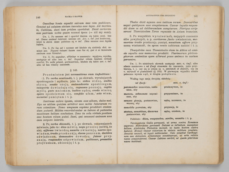 ML/MART/184 - Gramatyka języka łacińskiego. Cz. 2, Składnia / Z. Samolewicz, T. Sołtysik. - Wyd. 15. - Lwów ; Warszawa : Książnica - Atlas, 1924. - [2], 256 s. ; 24 cm.