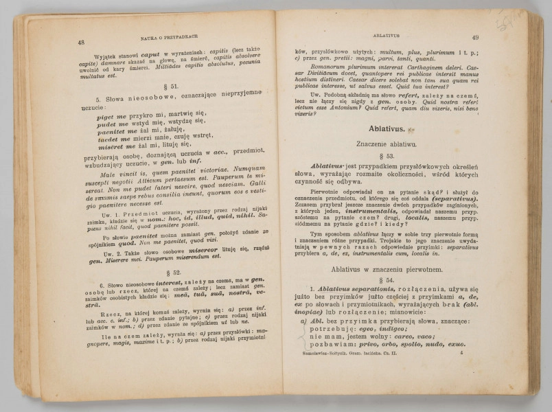 ML/MART/184 - Gramatyka języka łacińskiego. Cz. 2, Składnia / Z. Samolewicz, T. Sołtysik. - Wyd. 15. - Lwów ; Warszawa : Książnica - Atlas, 1924. - [2], 256 s. ; 24 cm.