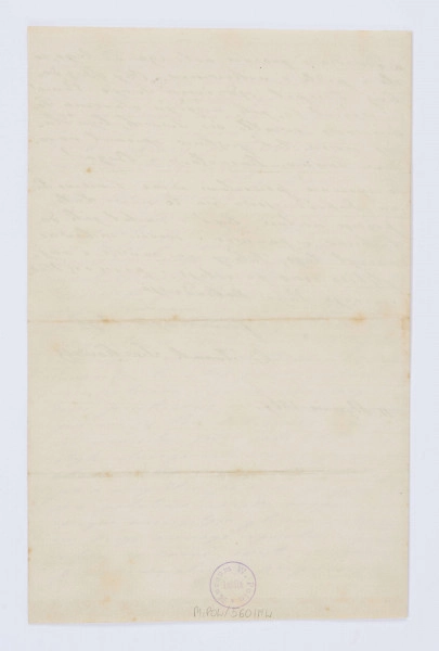 List ks. Issaka Isakowicza do Wincentego Pola z 11.01.1867 r. sporządzony na trzech stronach. Pisany czarnym atramentem, pismo czytelne, pochylone na prawo. List kończy się w połowie trzeciej strony.
