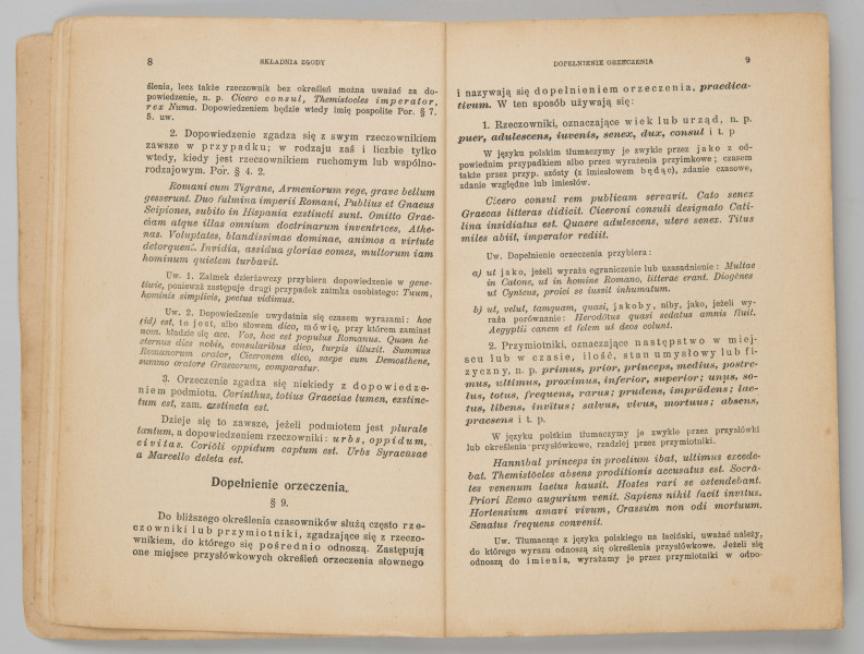 ML/MART/184 - Gramatyka języka łacińskiego. Cz. 2, Składnia / Z. Samolewicz, T. Sołtysik. - Wyd. 15. - Lwów ; Warszawa : Książnica - Atlas, 1924. - [2], 256 s. ; 24 cm.