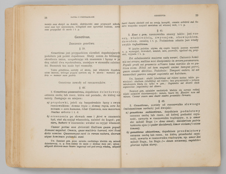 ML/MART/184 - Gramatyka języka łacińskiego. Cz. 2, Składnia / Z. Samolewicz, T. Sołtysik. - Wyd. 15. - Lwów ; Warszawa : Książnica - Atlas, 1924. - [2], 256 s. ; 24 cm.