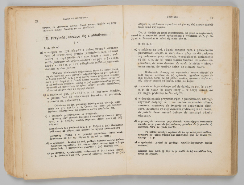 ML/MART/184 - Gramatyka języka łacińskiego. Cz. 2, Składnia / Z. Samolewicz, T. Sołtysik. - Wyd. 15. - Lwów ; Warszawa : Książnica - Atlas, 1924. - [2], 256 s. ; 24 cm.