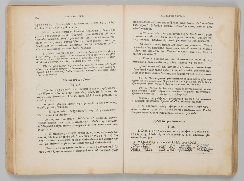 ML/MART/184 - Gramatyka języka łacińskiego. Cz. 2, Składnia / Z. Samolewicz, T. Sołtysik. - Wyd. 15. - Lwów ; Warszawa : Książnica - Atlas, 1924. - [2], 256 s. ; 24 cm.