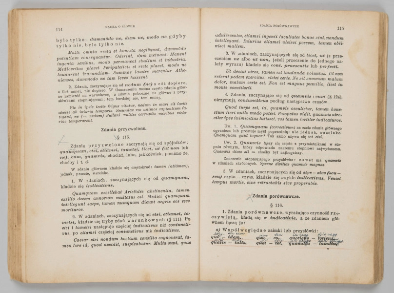 ML/MART/184 - Gramatyka języka łacińskiego. Cz. 2, Składnia / Z. Samolewicz, T. Sołtysik. - Wyd. 15. - Lwów ; Warszawa : Książnica - Atlas, 1924. - [2], 256 s. ; 24 cm.