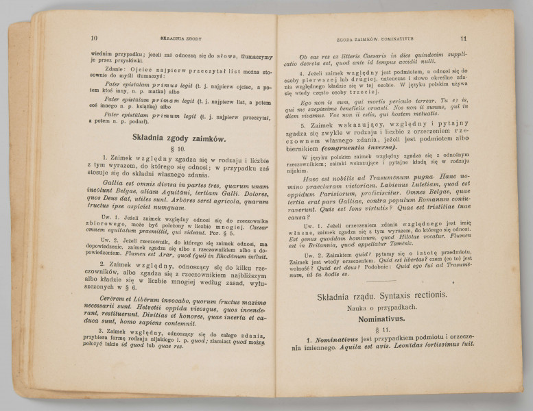 ML/MART/184 - Gramatyka języka łacińskiego. Cz. 2, Składnia / Z. Samolewicz, T. Sołtysik. - Wyd. 15. - Lwów ; Warszawa : Książnica - Atlas, 1924. - [2], 256 s. ; 24 cm.