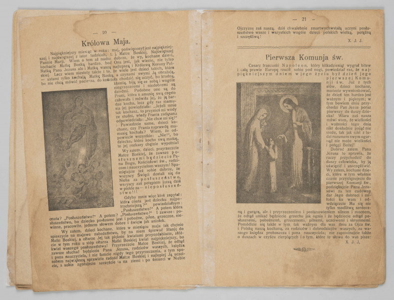 ML/MART/186 - Nasz Przewodnik - miesięcznik obrazkowy dla dzieci szkolnych, pisemko dziecięcych bractw abstynenckich pod redakcja ks. Józefa Janiszewskiego w Poznaniu, rocznik miał 50 stron, druk od lewej do prawej, 