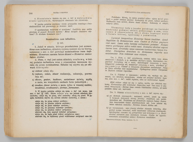 ML/MART/184 - Gramatyka języka łacińskiego. Cz. 2, Składnia / Z. Samolewicz, T. Sołtysik. - Wyd. 15. - Lwów ; Warszawa : Książnica - Atlas, 1924. - [2], 256 s. ; 24 cm.