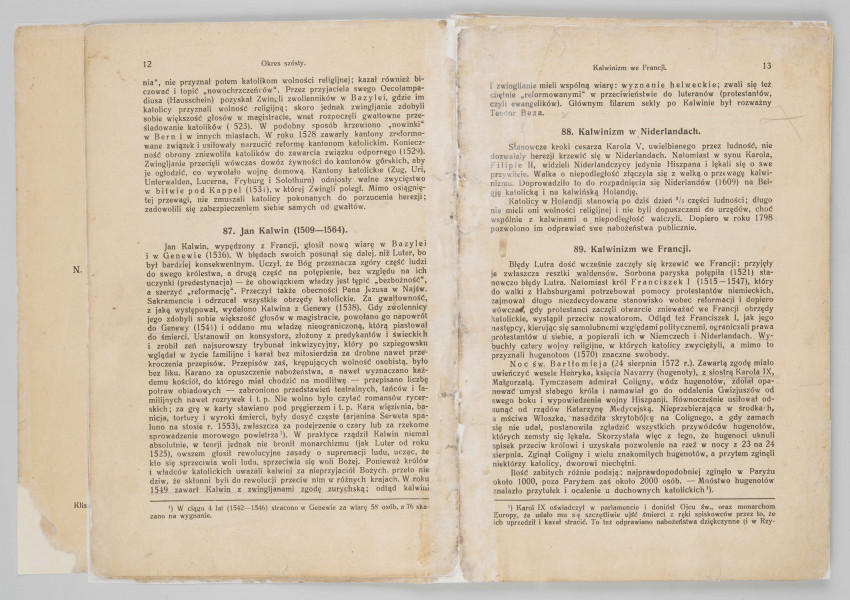 ML/MART/185 - Zarys historji Kościoła katolickiego dla szkół średnich i seminarjów nauczycielskich. Cz. 2 / Walenty Gadowski. - Wyd. 6. - Lwów ; Warszawa : Książnica-Atlas, Zjednoczone Zakłady Kartograficzne i Wydawnicze Tow. Naucz. Szkół Średn. i Wyższ., 1927. (Lwów : 